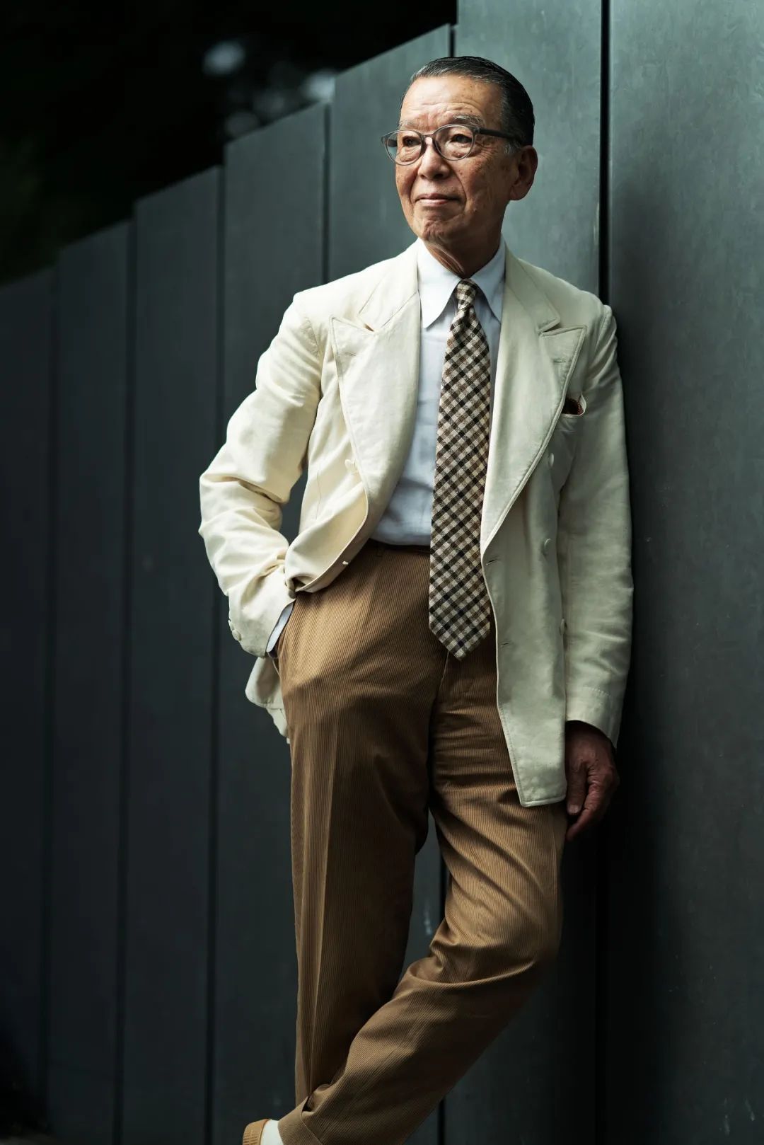 帅老头的大家伙图片(日本最会穿西服的77岁爷爷) - 赤虎壹号