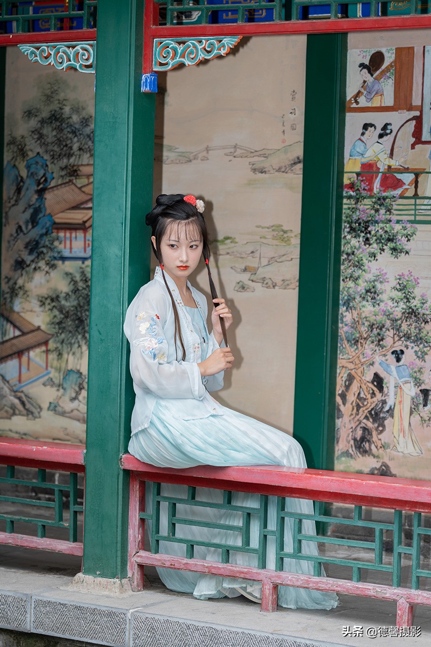 荣国府再现黛玉之影（环境人像）