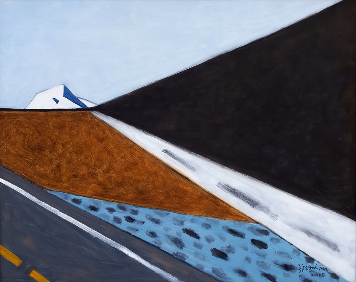 「德艺双馨」当代著名油画家鄂圭俊作品欣赏