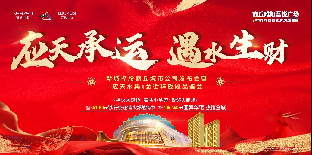 全商丘看过来！应天水集金街样板段惊艳亮相，人气如潮