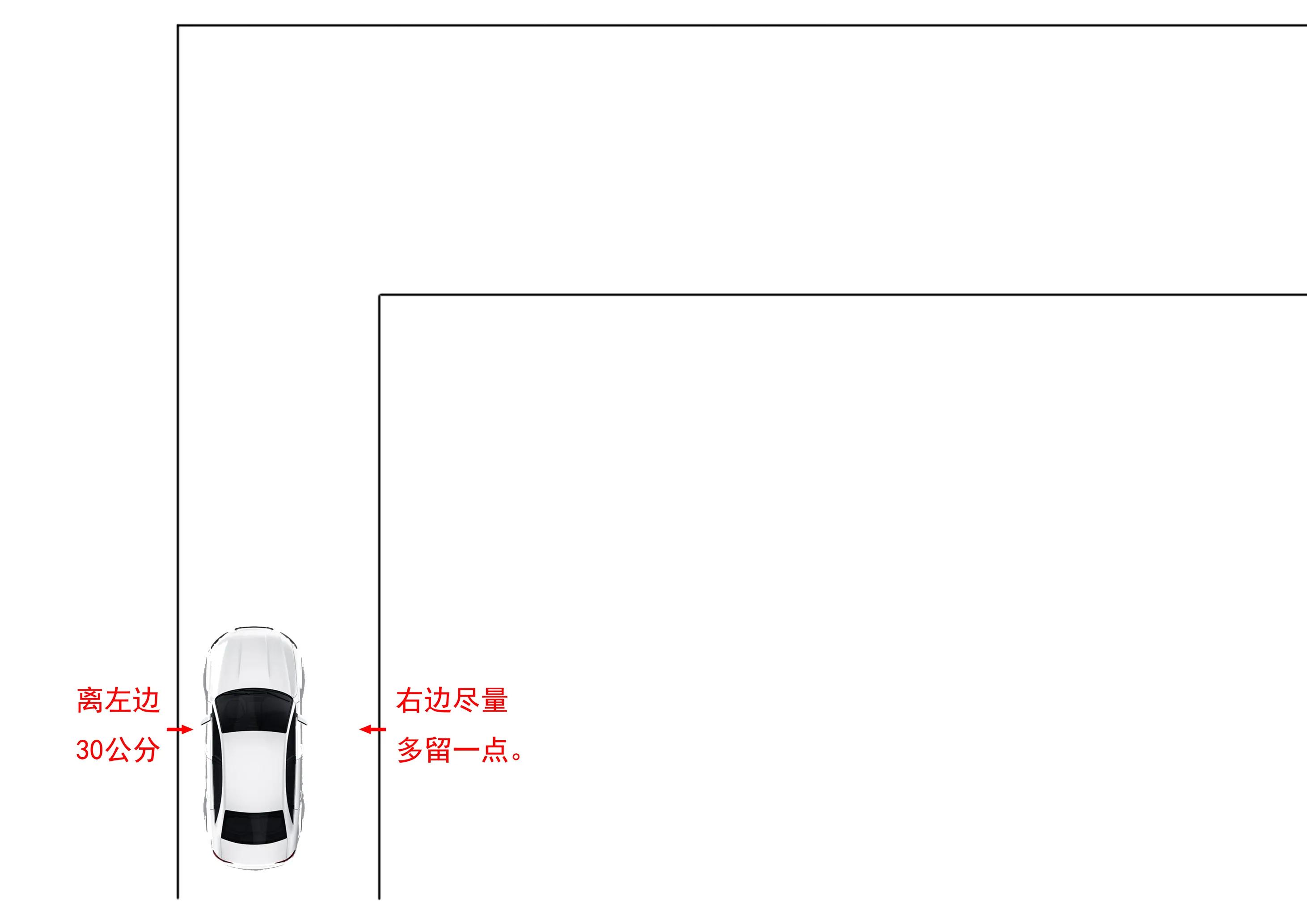科二必过系列：直角转弯