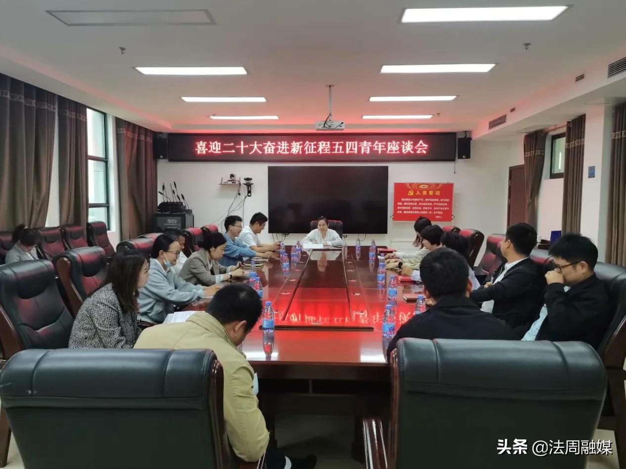 澧县澧澹街道召开“喜迎二十大 奋进新征程”五四青年座谈会