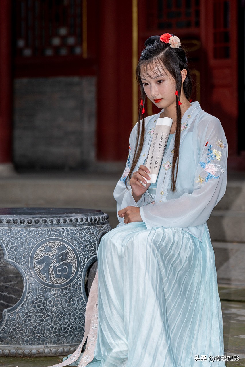 荣国府再现黛玉之影（环境人像）