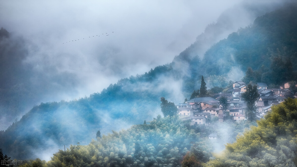 打卡这6个藏在中国国画里的江南古村，开启一场穿越时空的旅行