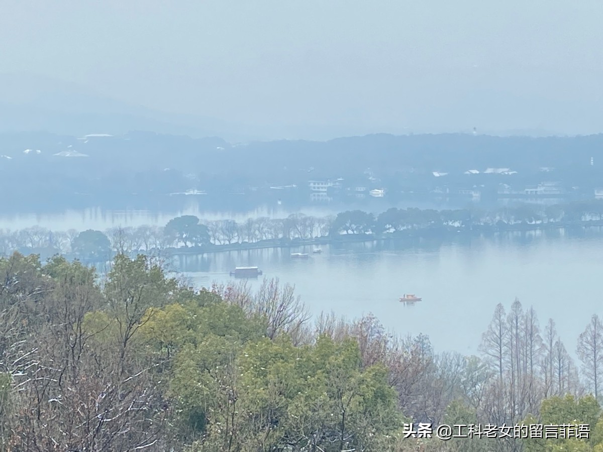 杭州：早春二月的西湖十景，断桥有残雪、苏堤未晓春