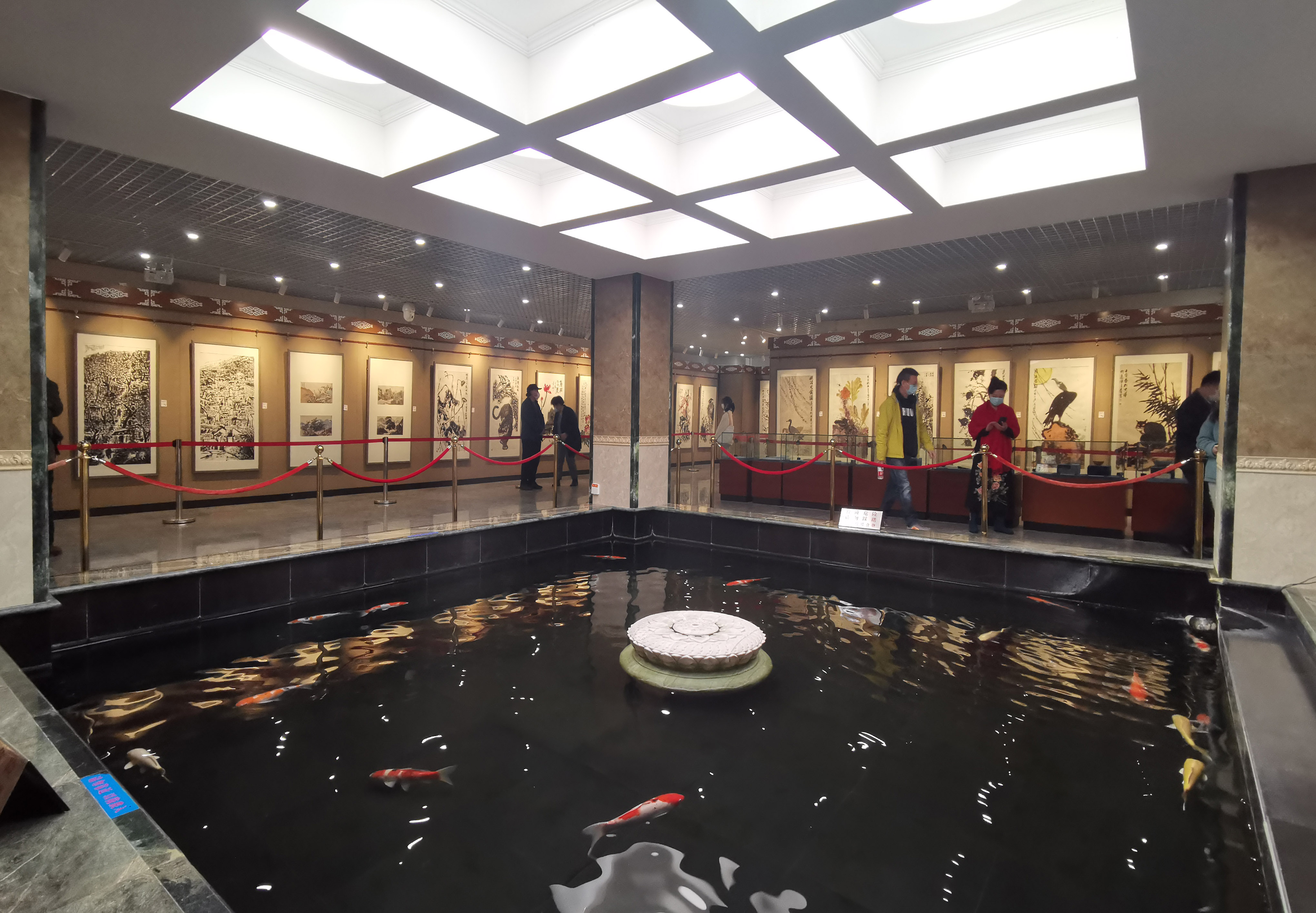 花鸟画大家邢少臣携25位得意弟子于玉渊潭公园敲开“大匠之门”