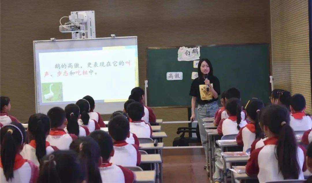 实验小学外国语学校周晓玲名师工作室送教到双流中学九江实验学校