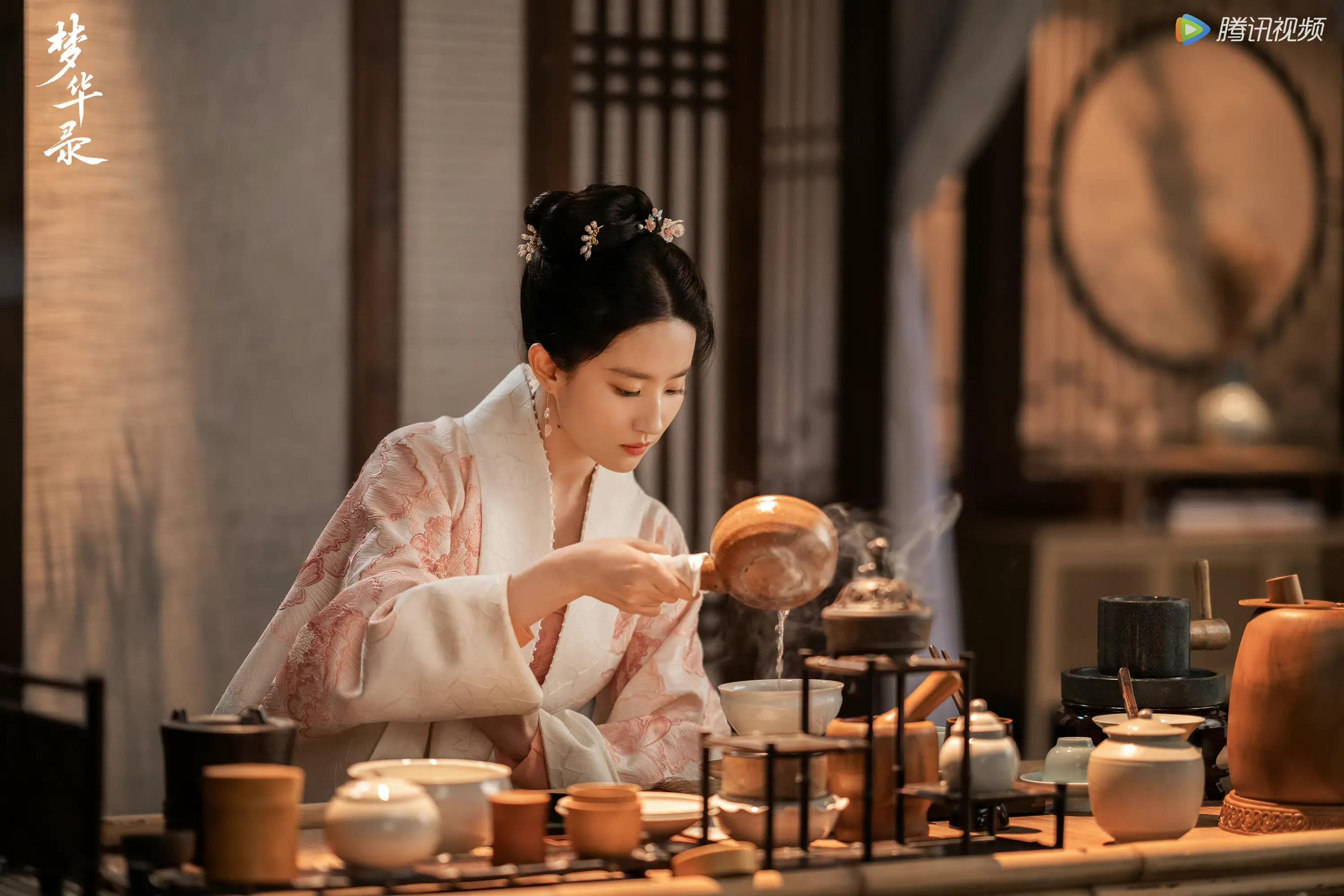 刘亦菲时隔十六年重回古装剧古装剧梦华录清纯剧照