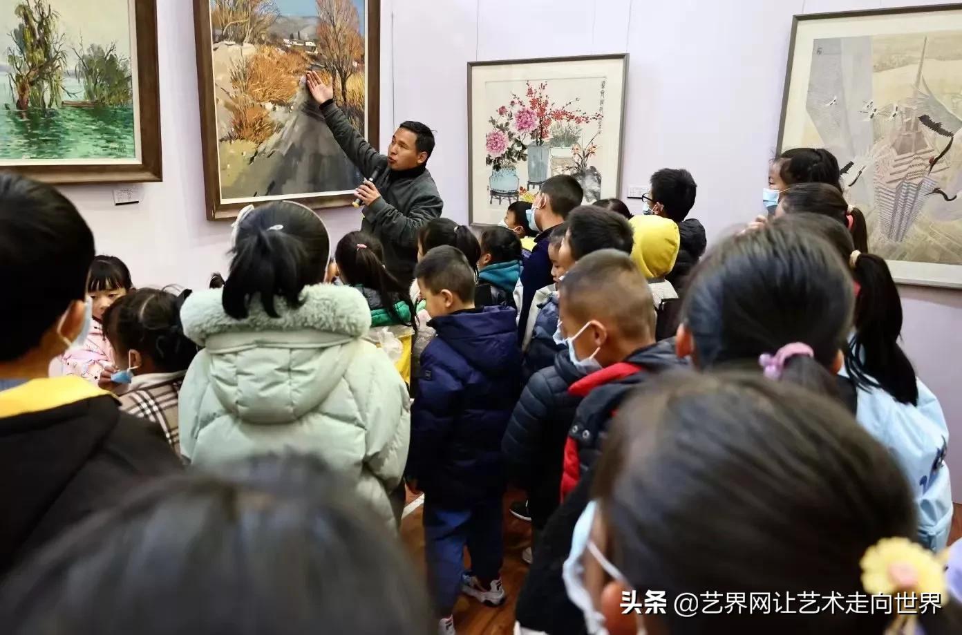 段昭南戏画作品参展上海浦东·云南剑川”迎新春书画摄影联展