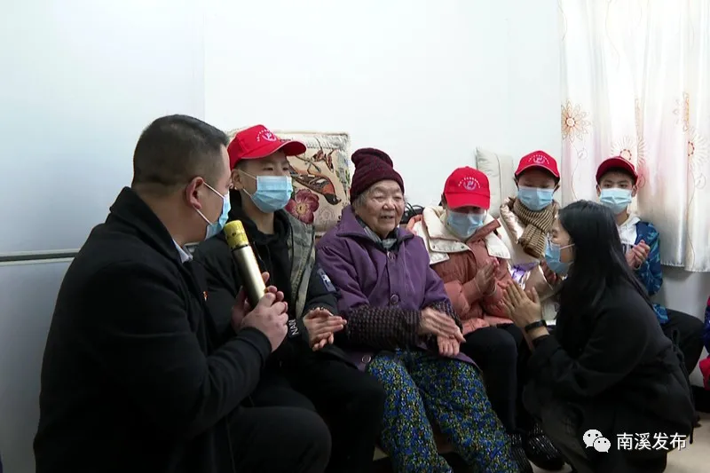 【新春走基层】区委办、仙源街道、区民政局派送新春祝福