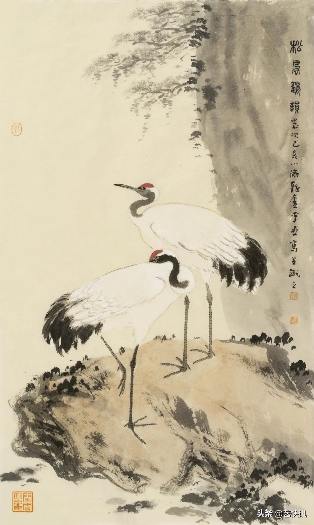 当代画鹤名家 | 李亚