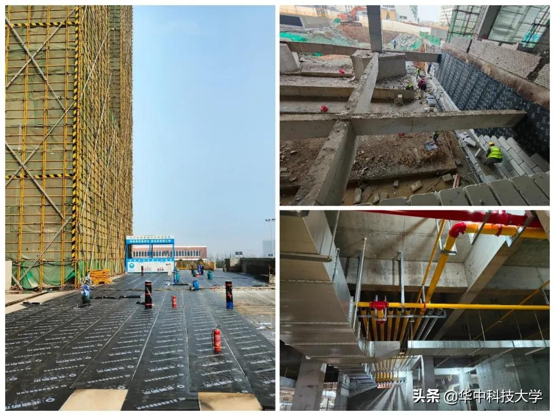 计算机大楼、研究生宿舍！新大楼、新设施，建设、完工ing