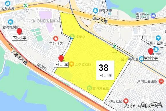 深圳学位房汇总——福田区‼️