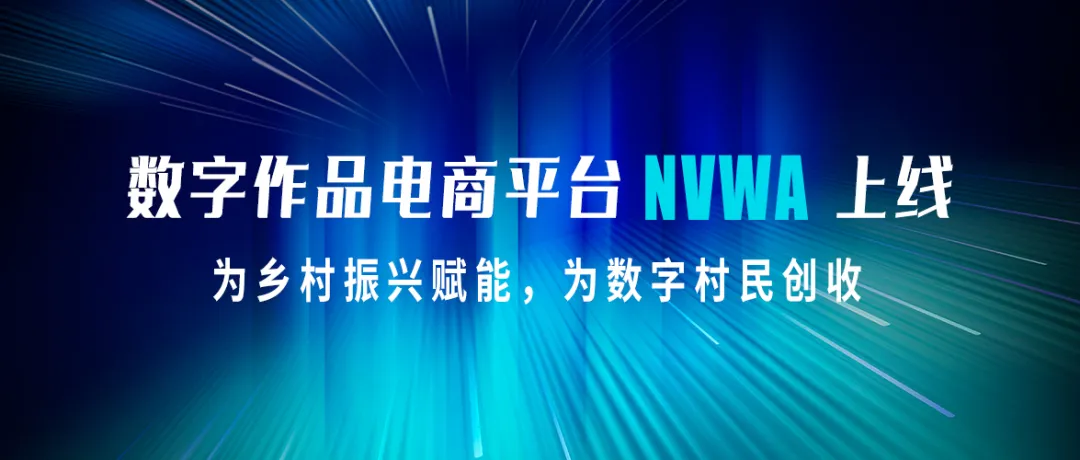 数字作品电商平台NVWA上线：为乡村振兴赋能，为数字村民创收