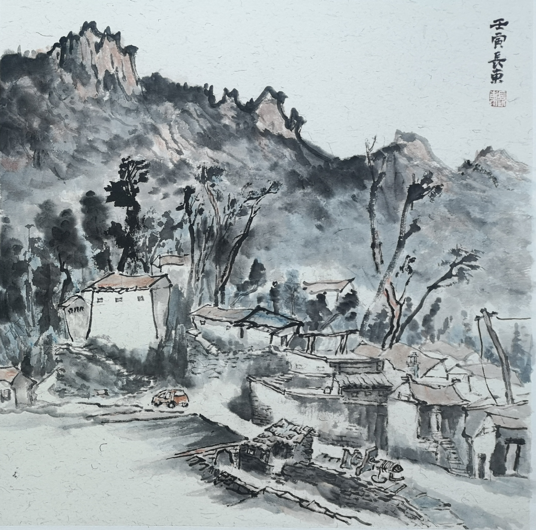 「今日头条」名家风采——肖长东 · 峨庄水墨作品展