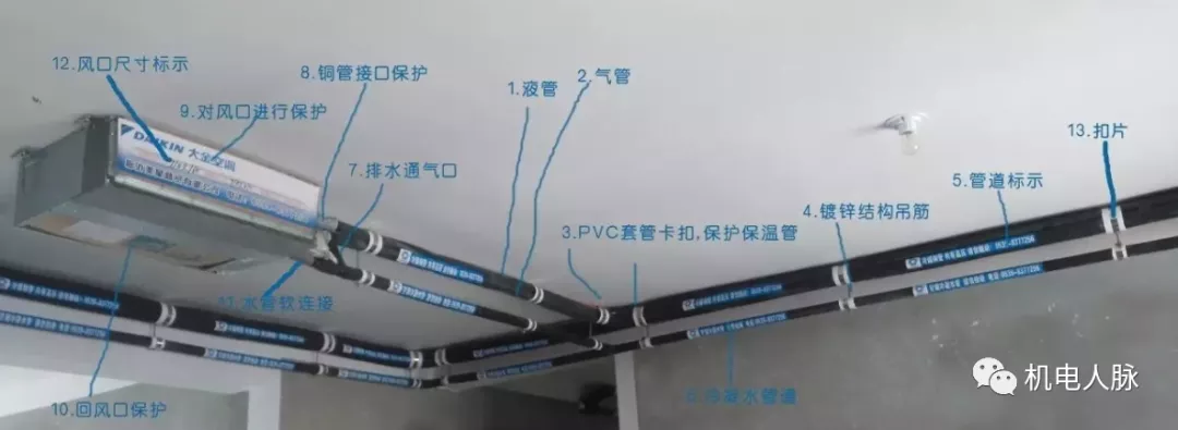 「微分享」你不得不懂的住宅精装修机电知识之空调安装