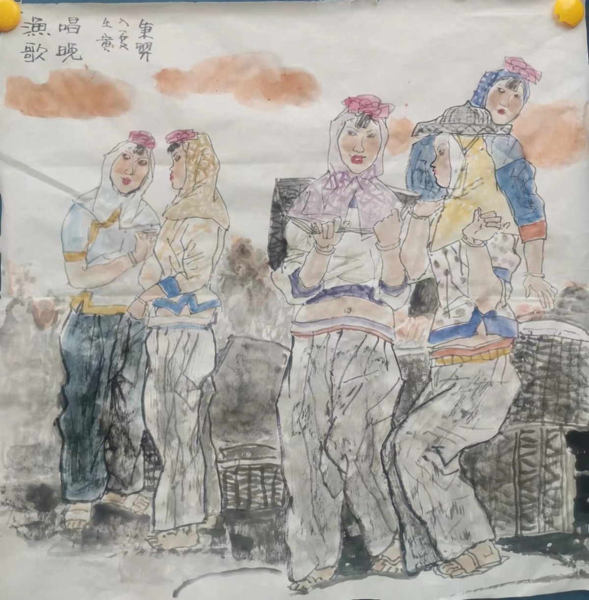 成秉羿近日国画小品