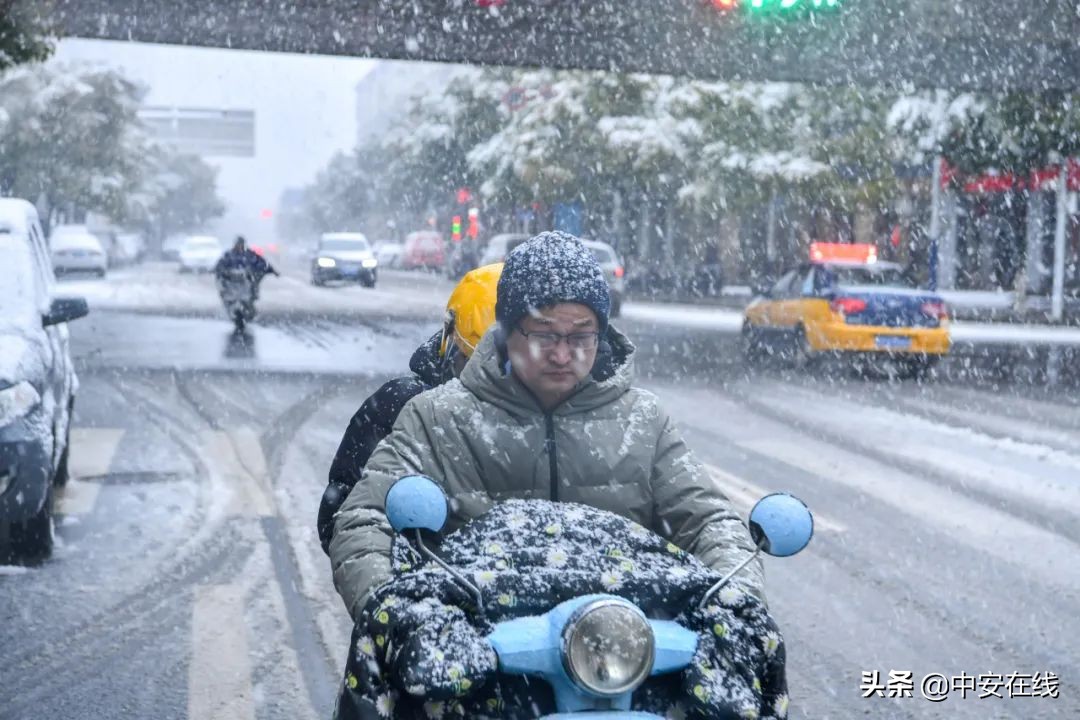 芜湖这场雪 下得太认真