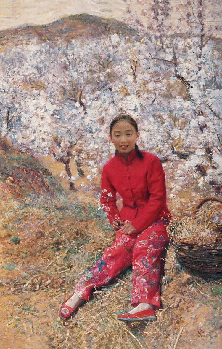 吴静涵笔下的少女，如此清纯
