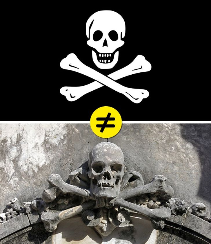 海盗的骷髅头标志
