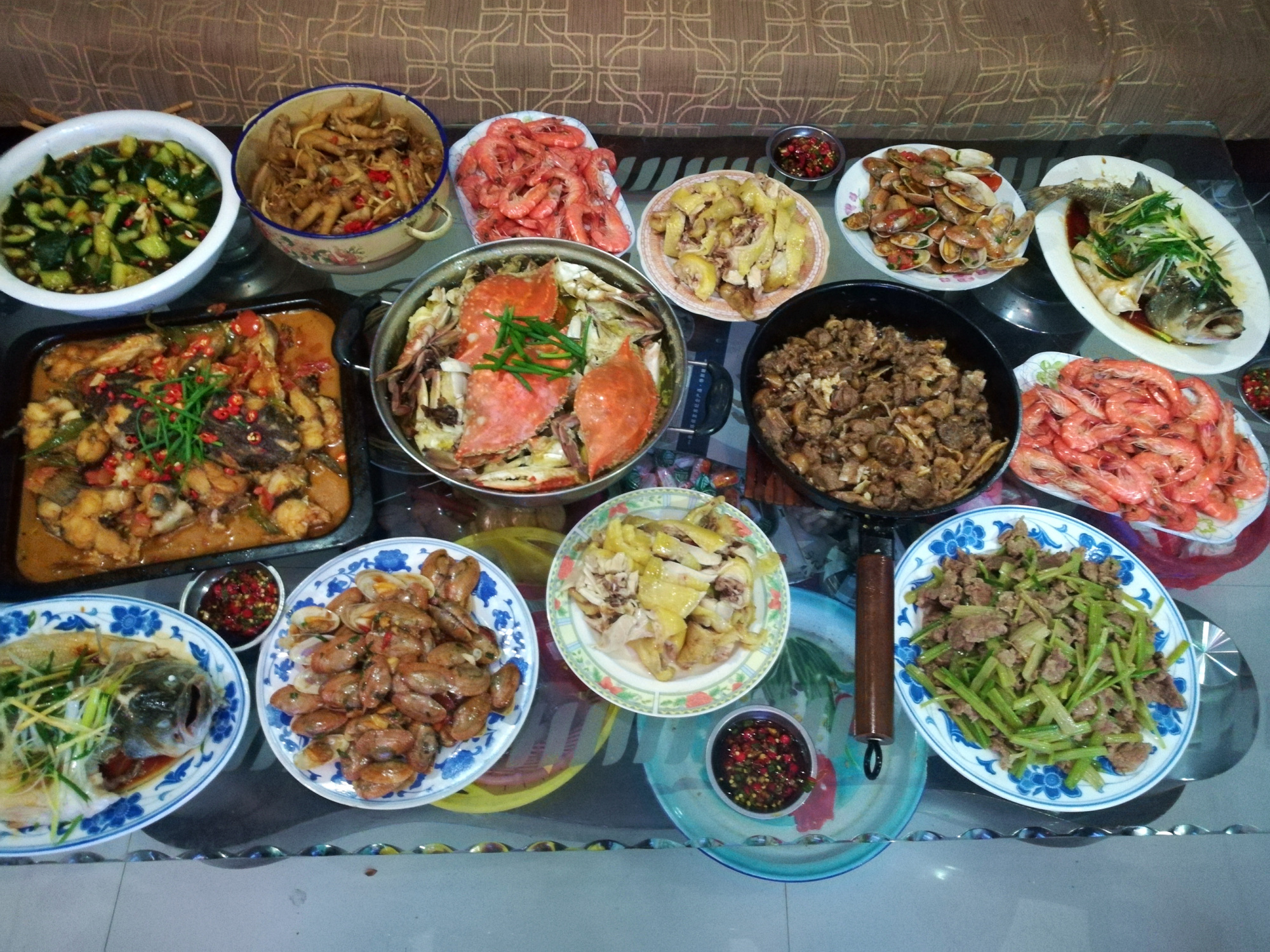 老公大学同学聚会，我做10道菜招待，同学：土豪，全是硬菜