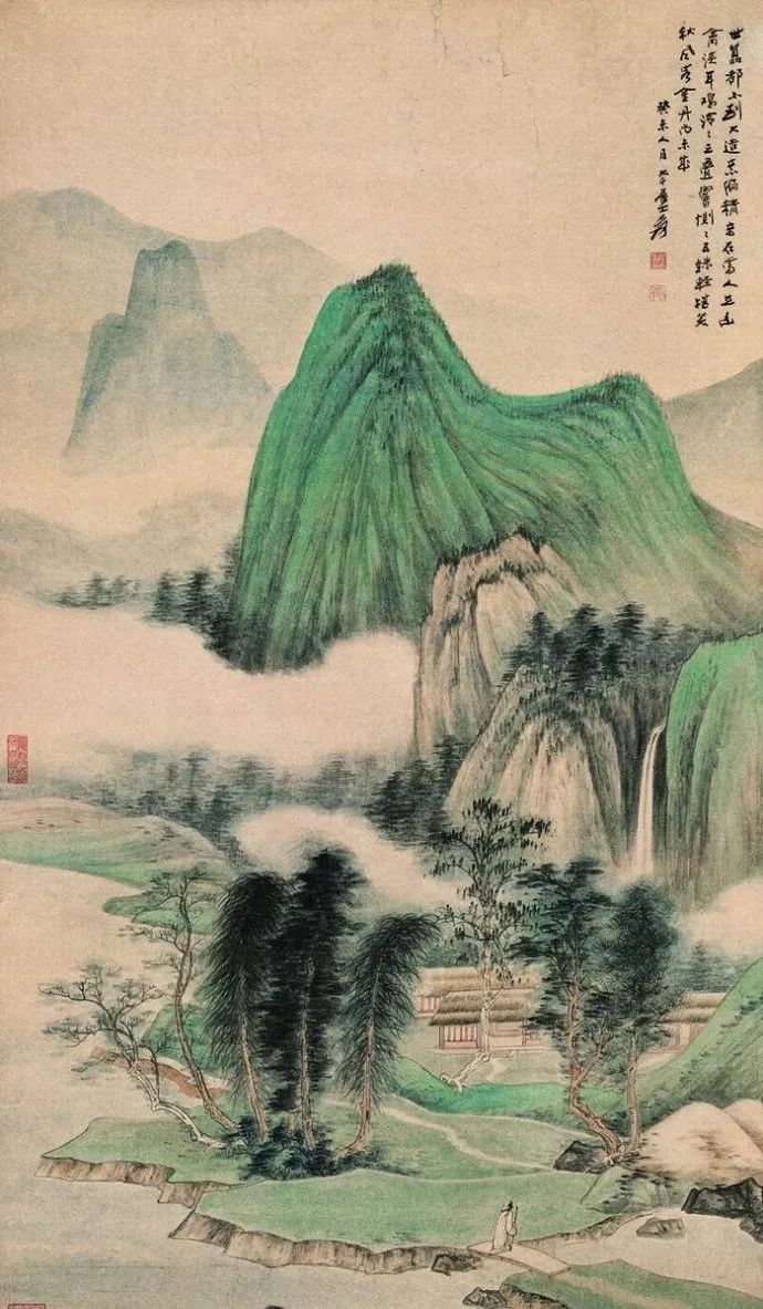 山水画图片大全最美山水风景(山水画图片大全最美山水风景动态)-我的