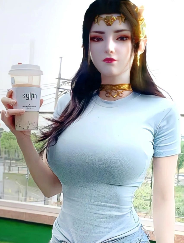 《斗破苍穹》美杜莎的现代装曝光，JK裙无比养眼