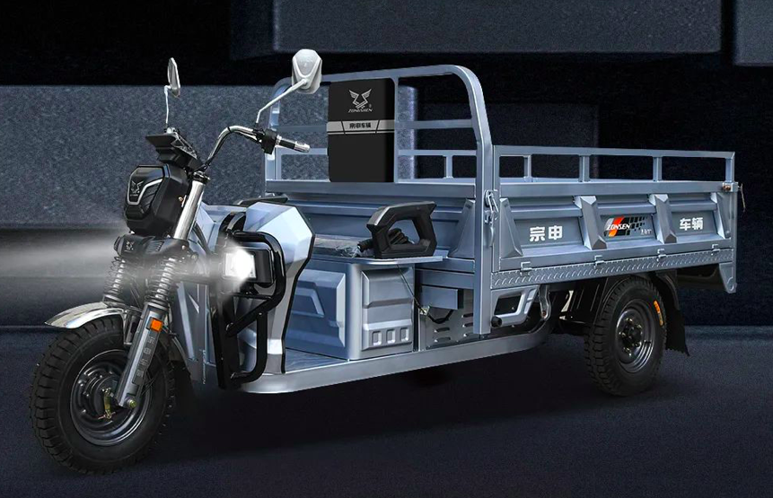 金彭、宗申新款三轮车发布，搭载大功率电机，续航80-100公里
