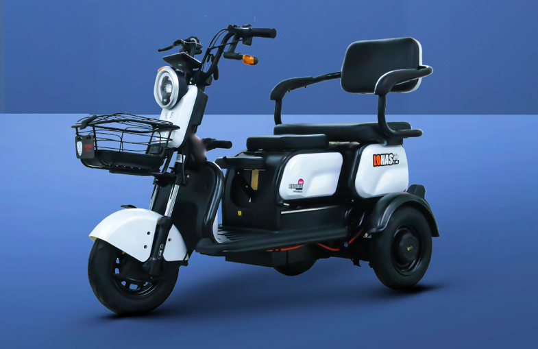 这2款电动三轮车小而实用,空间大能接2孩,骑行舒适跑得远