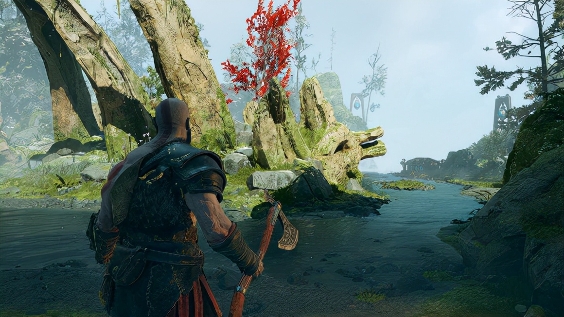 战神4 pc版初体验，个人感觉大镖客2当年有点委屈