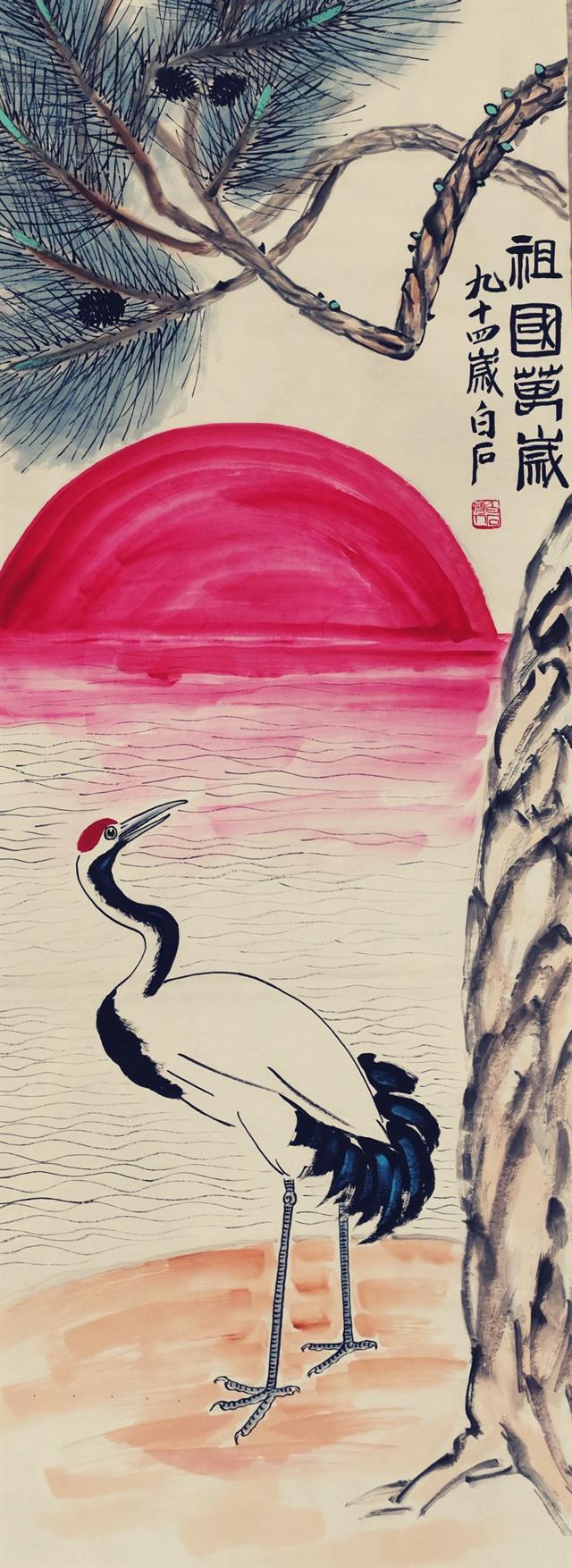 齐白石嫡孙女齐丽霞嫡传、齐氏四绝家法唯一传承人武天庆艺术鉴赏