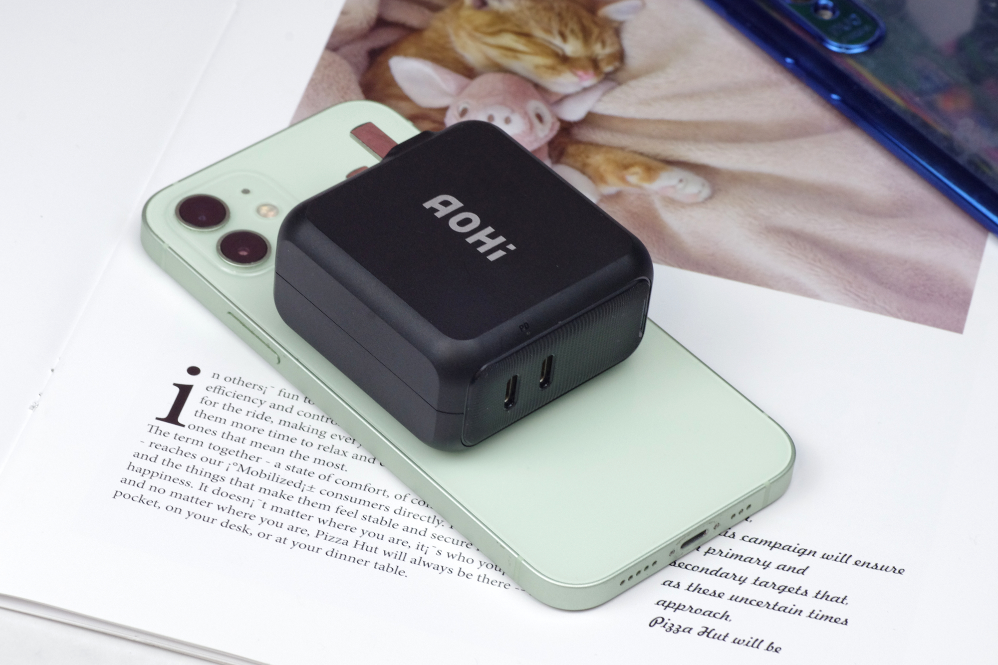 充電小鋼炮，筆記本手機都能用，Aohi 100W氮化鎵充電器體驗