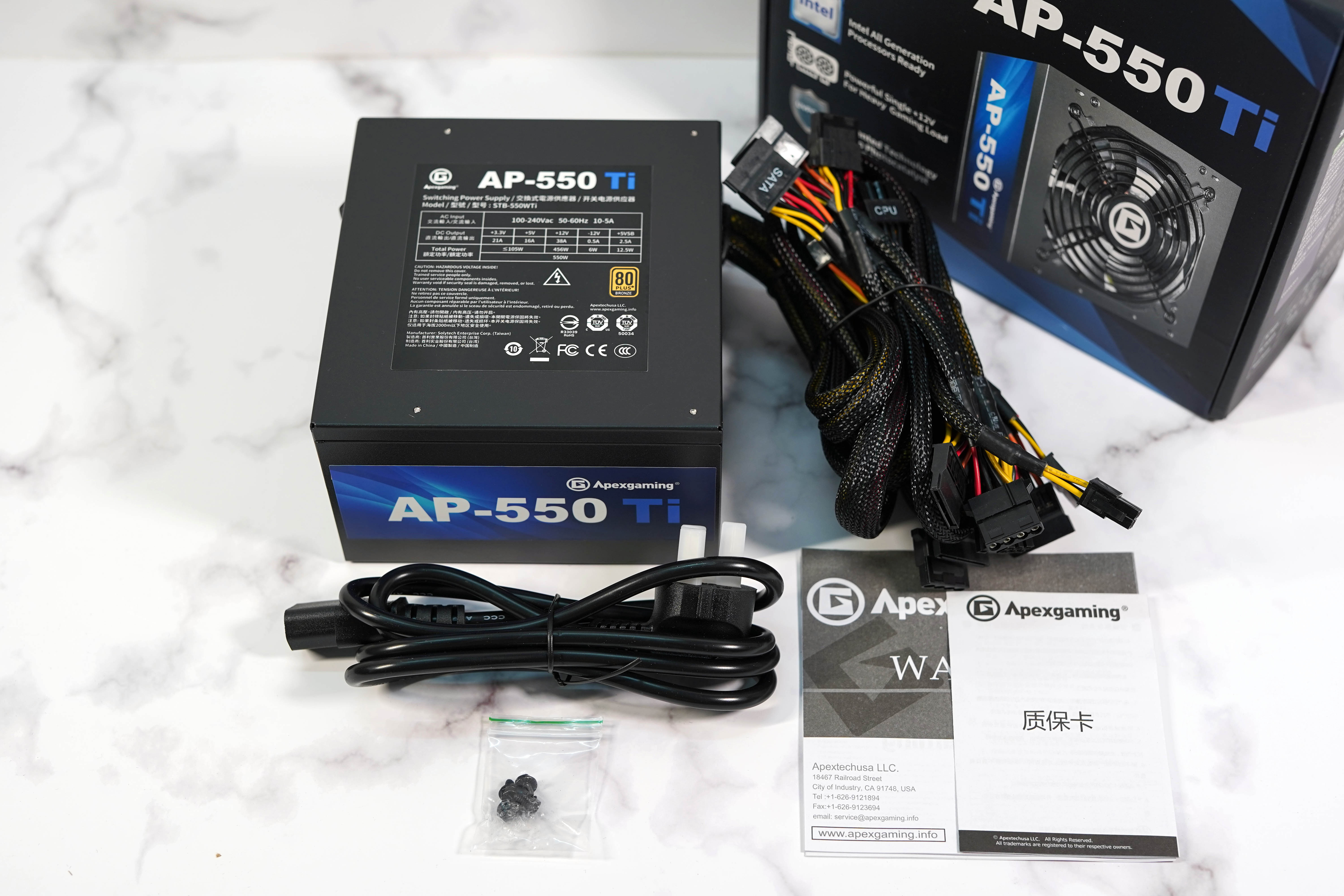 5年换新，净化空气，艾湃电竞550W纳米光触媒电源开箱