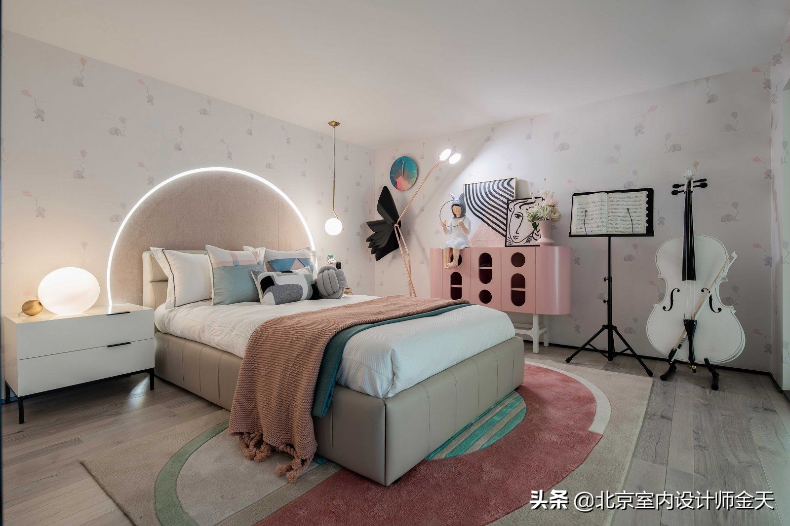 90后的单身女孩，在北京45平米Loft小家，精改两居室，太舒服了