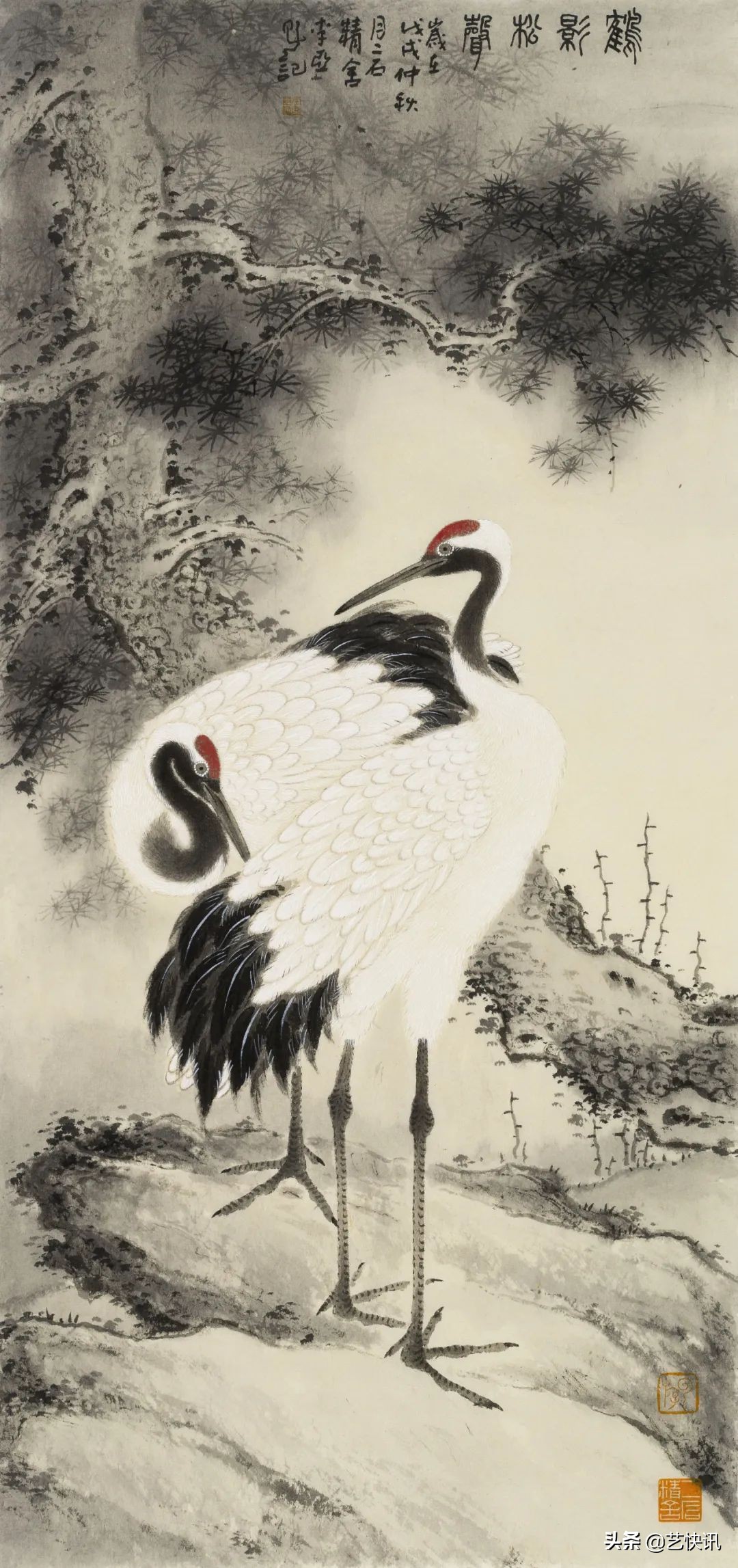 当代画鹤名家 | 李亚