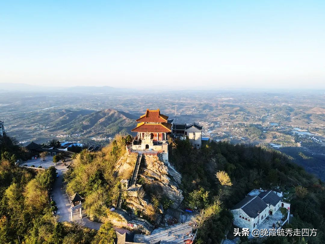 坠落无人机加冬日独自露宿，得木兰山绝美的日出日落，不后悔