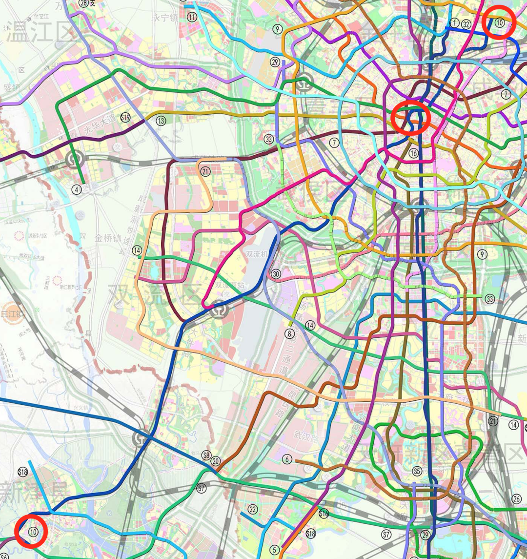 成都2030年地鐵規劃圖 深圳地鐵五期規劃調整 - 汽車時代網