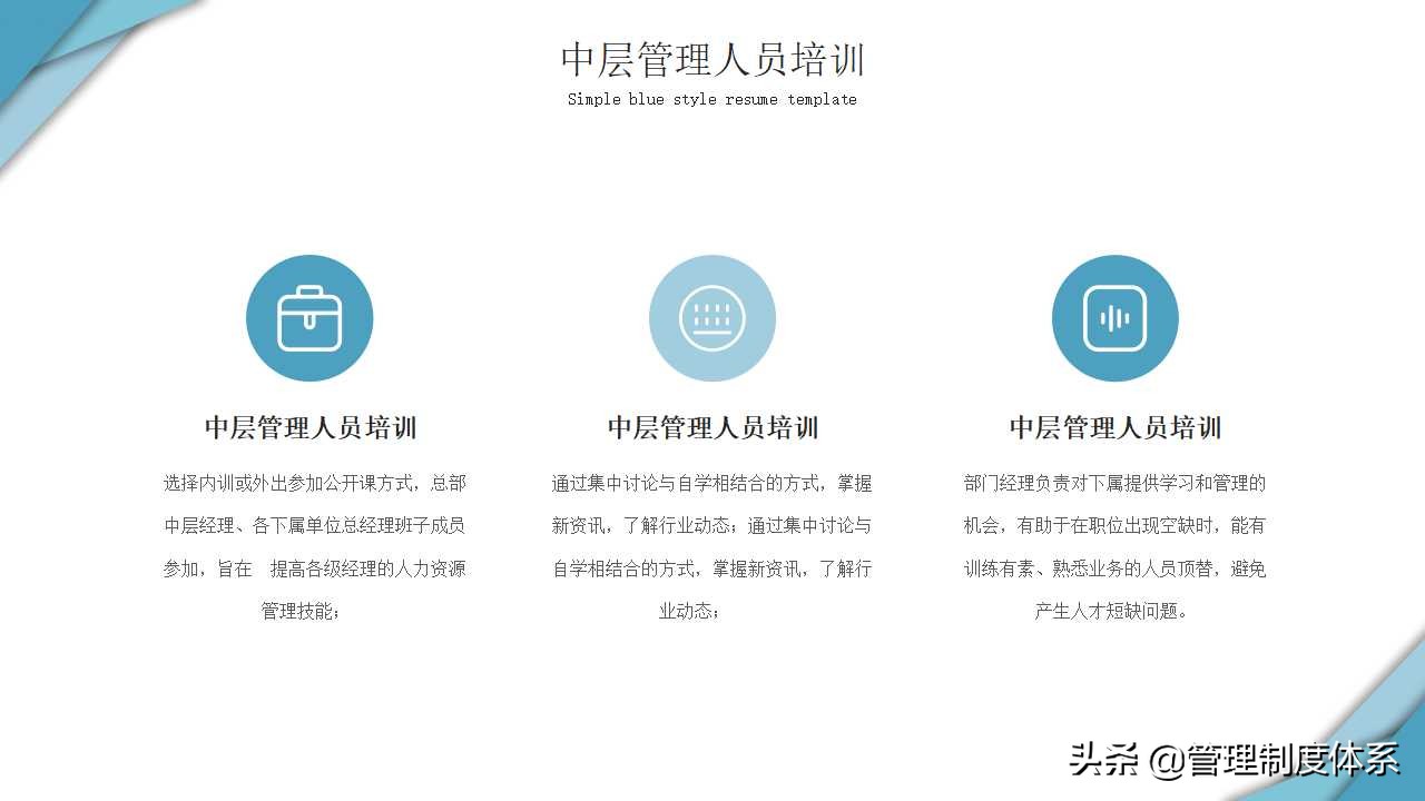 企业年度培训方案参考模板 (27页)