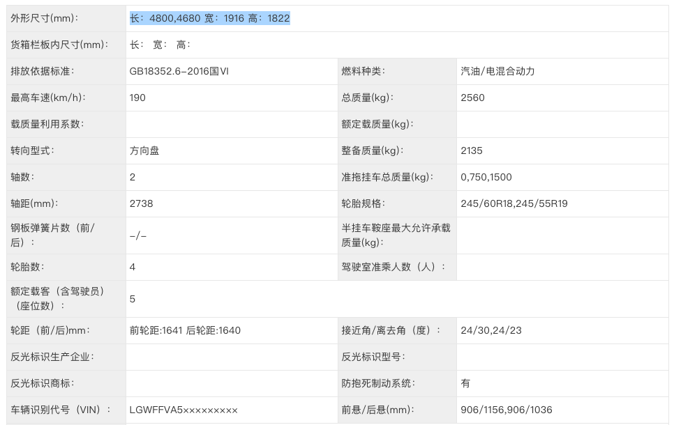 2023年下半年发布！哈弗翔龙申报图曝光