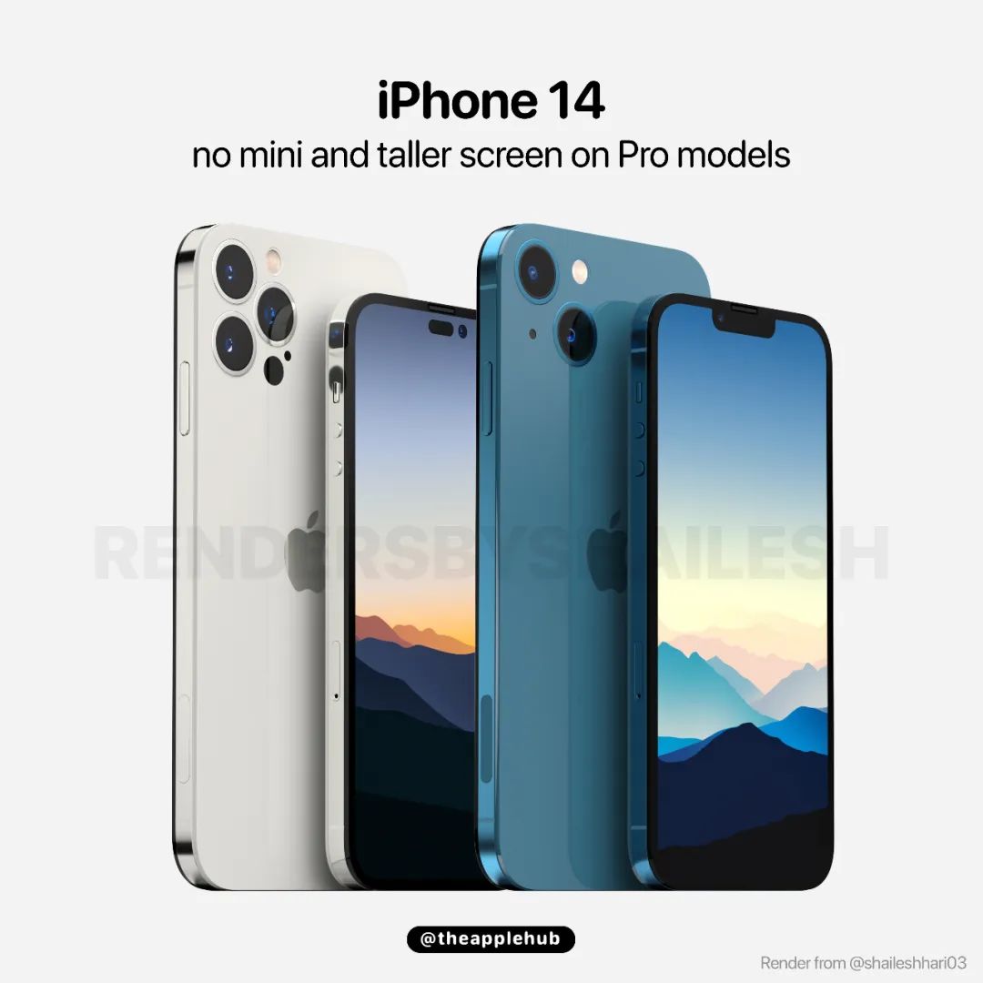 iPhone 14 Pro外观CAD渲染图曝光；iQOO Neo6或于4月上旬发布