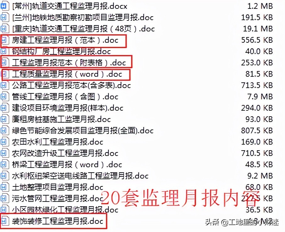 别说监理容易做，看完这些监理工作内容汇总，你再说监理容易试试