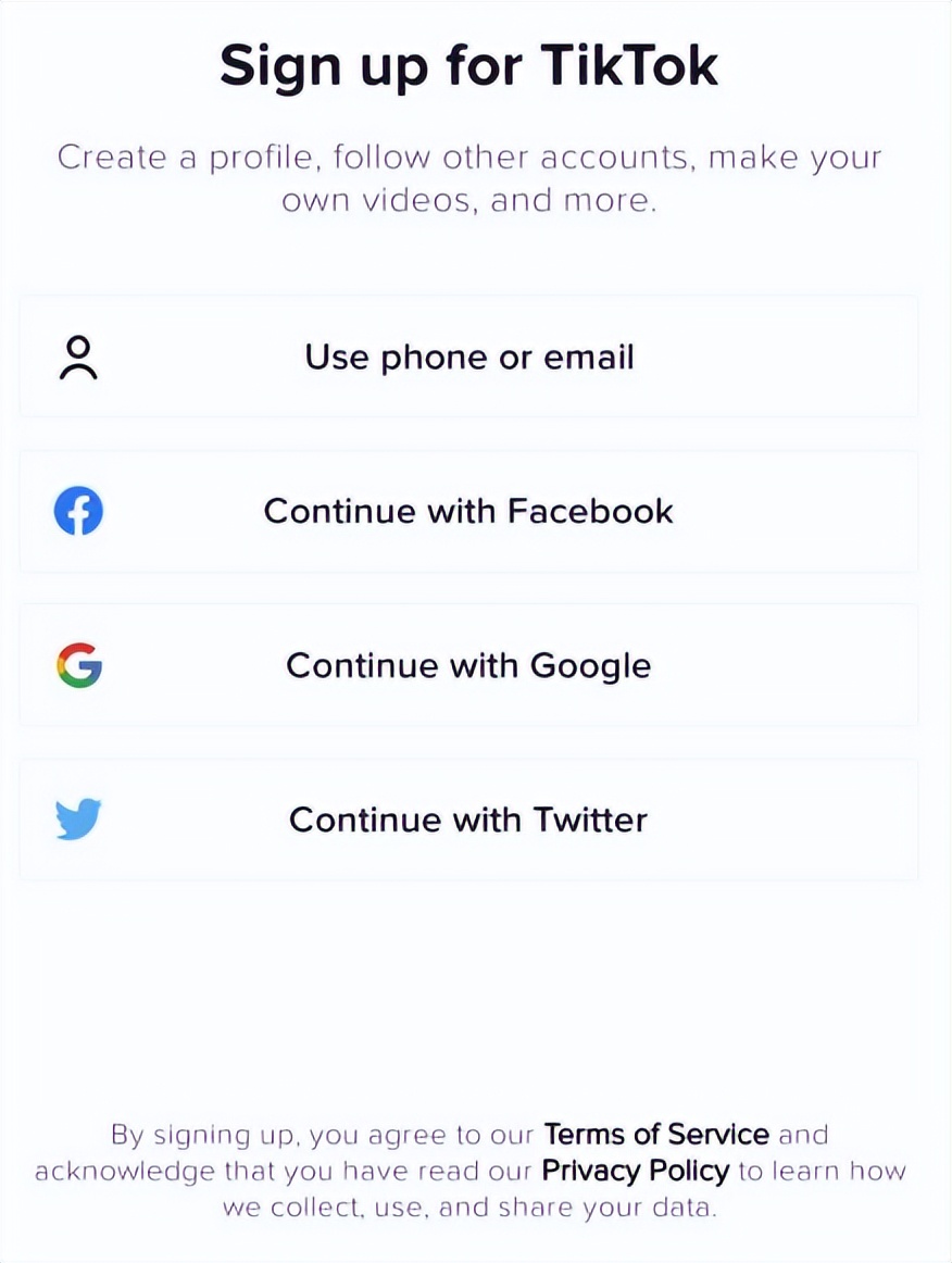 如何注册TikTok账号？四大方式详解