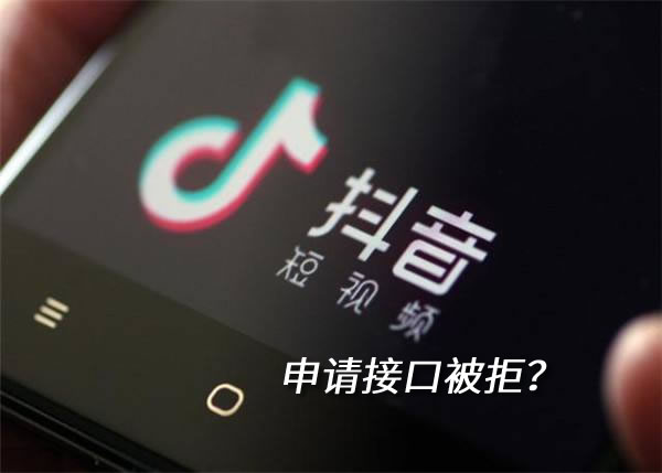 申请抖音应用接口审核被拒绝不通过的原因分析