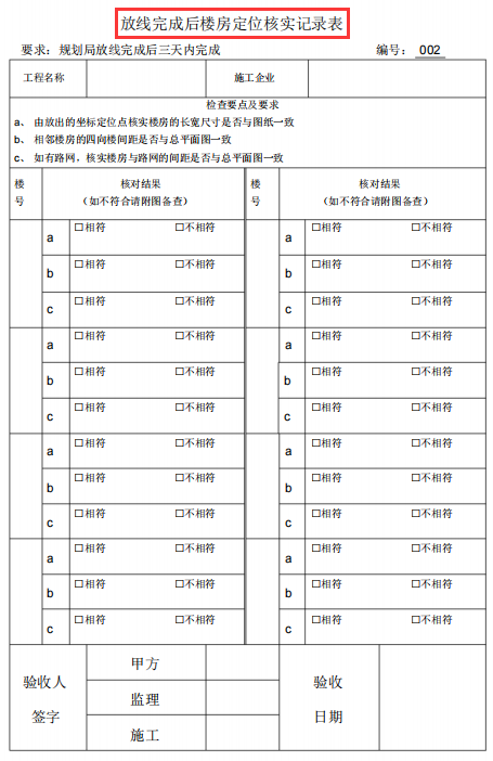 178张建筑工程竣工验收表格大全，涵盖广泛，直接打印下载就能用