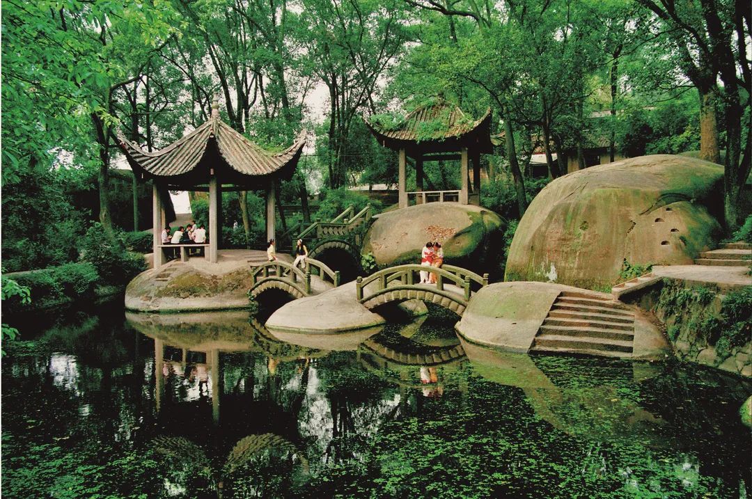 白沙古镇春意浓，不负春光不负卿