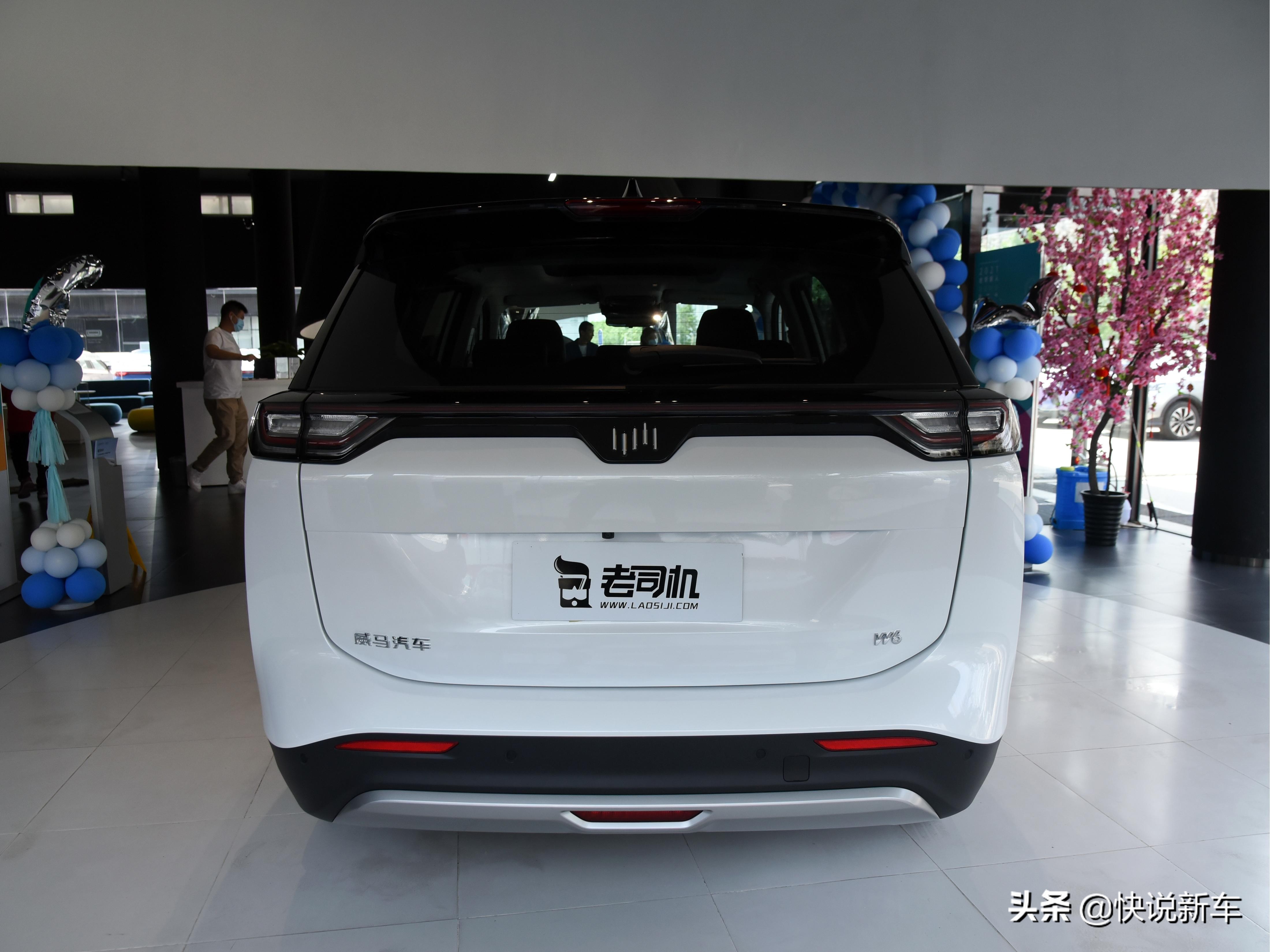 一箱电可以跑520km，空间实用，价格实惠，实拍威马W6