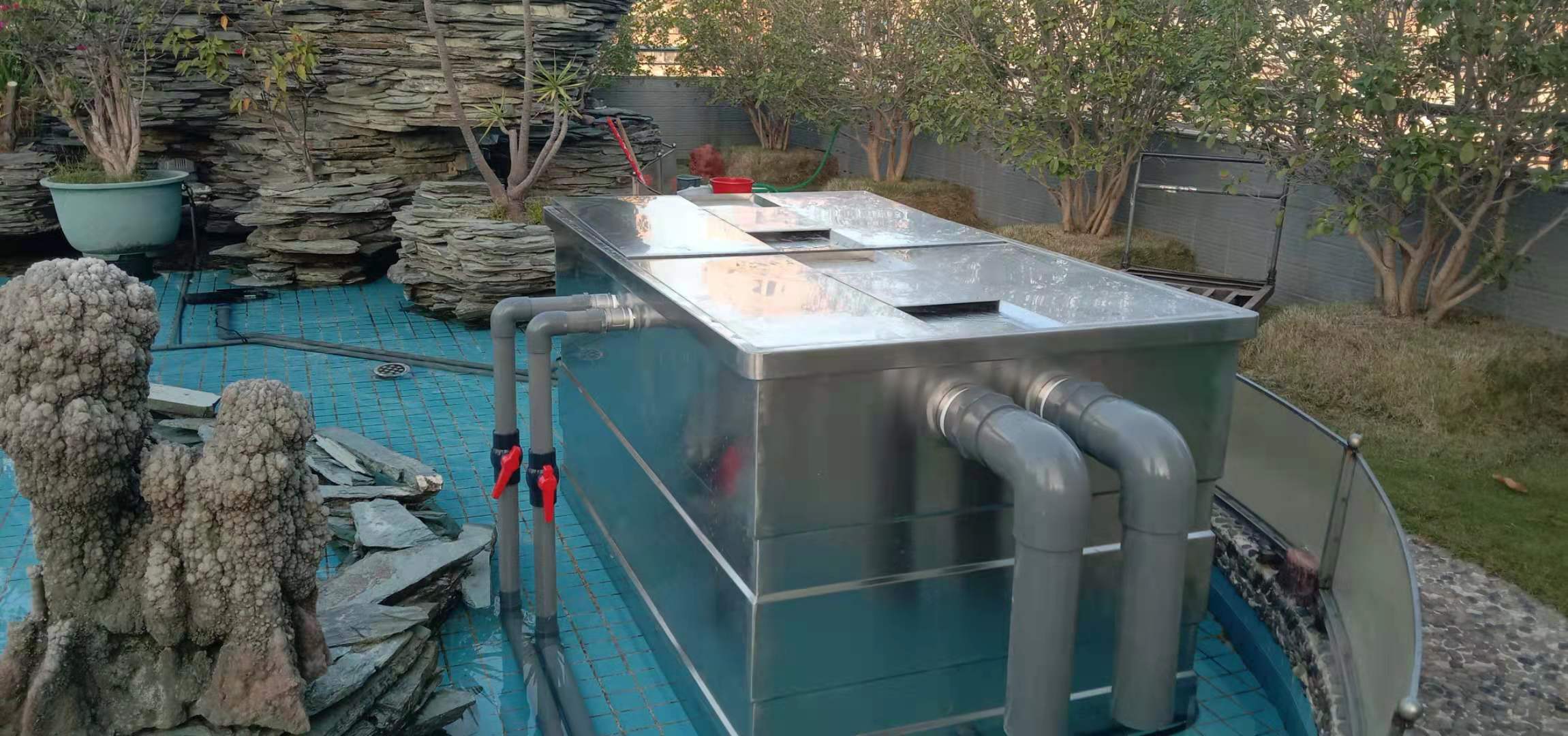 鱼池过滤系统的简单方法和做法