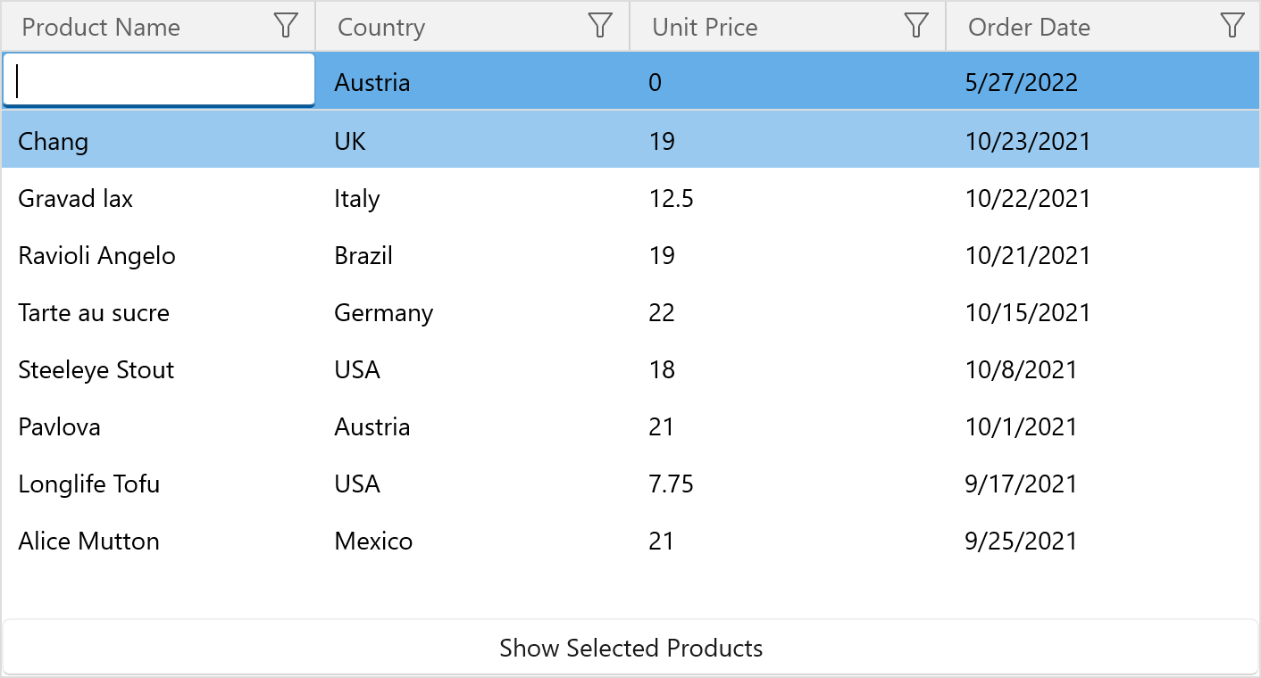 DevExpress WPF如何在MVVM场景中使用WinUI数据网格？（下）
