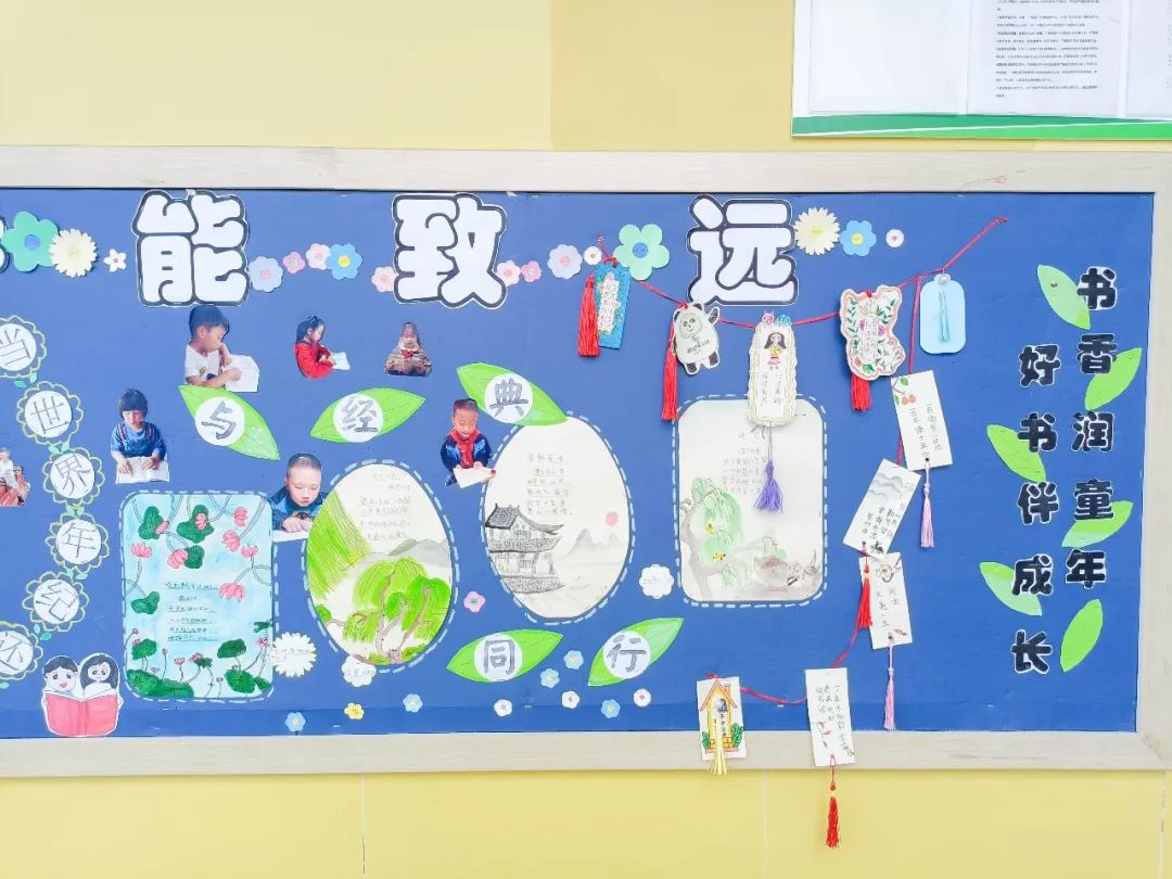成都市双流区黄甲小学举行读书节之阅读展板评比活动