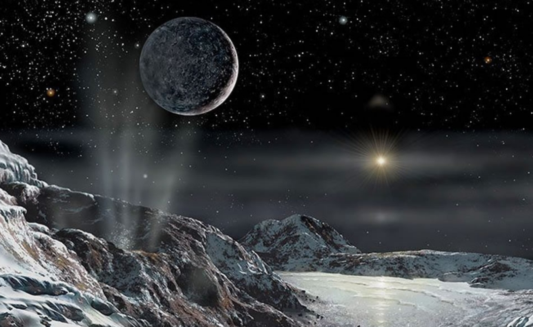走进神秘的冥王星：站在冥王星上看太阳，太阳有多大？